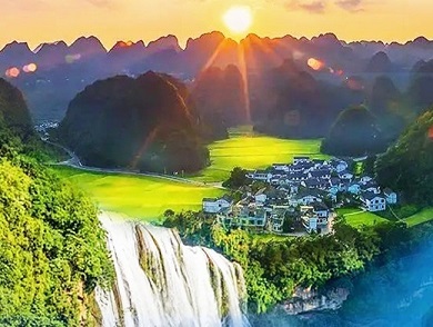 全景贵州纯玩双卧10日 贵阳、黄果树、天星桥、陡坡塘、马岭河峡谷、万峰林、织金洞 西江千户苗寨、荔波小七孔、朱砂古镇、镇远古城、梵净山